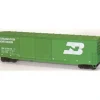 Accurail 5915 BN 50' Double Door Welded Box HO Kit - Model Train Junction: Quality Parts and Art Supplies