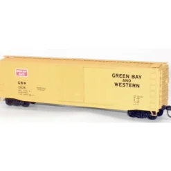 Accurail 5028 HO KIT 50' AAR Riveted Box, GB&W - Model Train Junction: Quality Parts and Art Supplies