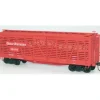 Accurail 8017 HO KIT 40' Wood Stock Car, GN (3) - Model Train Junction: Quality Parts and Art Supplies