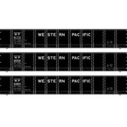 Accurail 37394 HO Western Pacific 41' 6" Steel Gondola Kit (Set of 3) - Model Train Junction: Quality Parts and Art Supplies