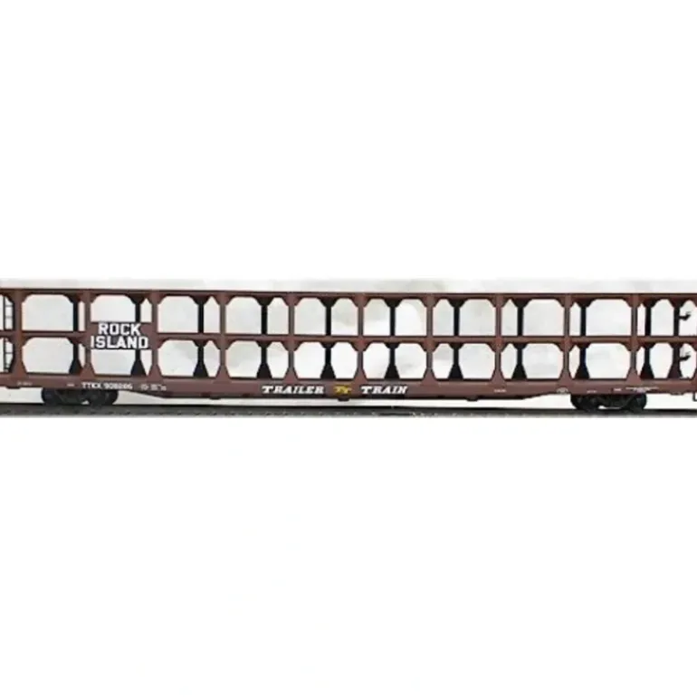 Accurail 9317 Rock Island Tri-Level Open Auto Rack Carrier Kit - Model Train Junction: Quality Parts and Art Supplies