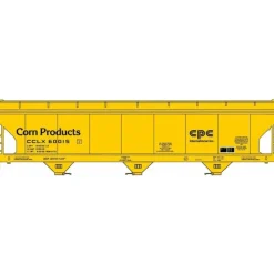Accurail, HO Scale, 8137, ACF 47' 3-Bay Center-Flow Covered Hopper Kits, (3-Pack) - Model Train Junction: Quality Parts and Art Supplies