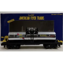 American Flyer 6-48431 S Gauge Sunoco Single Dome Tank Car - Model Train Junction: Quality Parts and Art Supplies