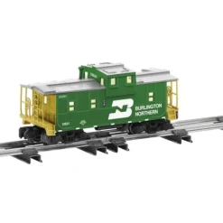 American Flyer 6-48752 S Scale Burlington Northern Extended Vision Caboose - Model Train Junction: Quality Parts and Art Supplies