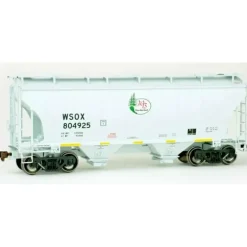 American Limited, HO Scale, 2053, Trinity 3281 2-Bay Covered Hopper, Winn Bay Sand, #805088 - Model Train Junction: Quality Parts and Art Supplies