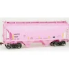 American Limited, HO Scale, 2030, Trinity 3281 2-Bay Covered Hopper, Halliburton, #7997 - Model Train Junction: Quality Parts and Art Supplies