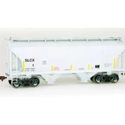 American Limited, HO Scale, 2006, Trinity 3281 2-Bay Covered Hopper, SLCX, #1 - Model Train Junction: Quality Parts and Art Supplies
