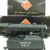 Aristo-Craft 21411 Atchison, Topeka and Santa Fe 4-6-2 Steam Locomotive &Tender - Model Train Junction: Quality Parts and Art Supplies