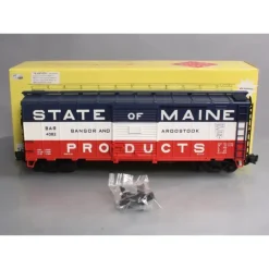 Aristo-Craft 46076 B&A State of Maine Steel Boxcar - Model Train Junction: Quality Parts and Art Supplies