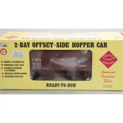 Aristo-Craft 41811 Chicago & Northwestern 2-Bay Coal Hopper - Model Train Junction: Quality Parts and Art Supplies