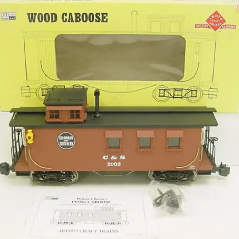 Aristo-Craft 82102 Colorado and Southern Lighted Caboose - Model Train Junction: Quality Parts and Art Supplies