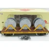 Aristo-Craft 86401 D&RGW Flatcar w/ Cable Reel Load - Model Train Junction: Quality Parts and Art Supplies