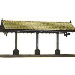 Aristo-Craft 7105 G #1 Covered Waiting Platform - Model Train Junction: Quality Parts and Art Supplies