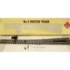 Aristo-Craft 20340 G #6 Stainless Steel Left Hand Switch/Turnout - Model Train Junction: Quality Parts and Art Supplies