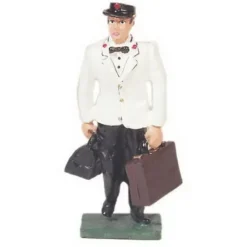 Aristo-Craft 60008 G Fast Eddie Porter in White Jacket - Model Train Junction: Quality Parts and Art Supplies