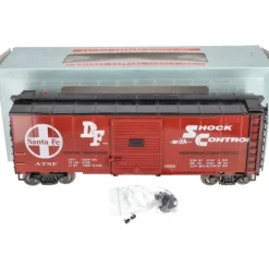 Aristo-Craft 46003 G Gauge Santa Fe Boxcar w/Metal Wheels VG/Box - Model Train Junction: Quality Parts and Art Supplies