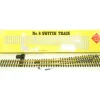 Aristo-Craft 30340 G Scale # 6 Brass Left Hand Manual Switch Turnout - Model Train Junction: Quality Parts and Art Supplies
