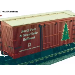 Aristo-Craft 40325 G Scale 20' Christmas Box Car - Model Train Junction: Quality Parts and Art Supplies