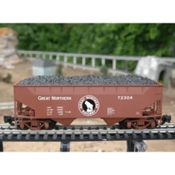Aristo-Craft 41808 G Scale GN 2 Bay Coal Hopper #73304 - Model Train Junction: Quality Parts and Art Supplies