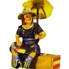 Aristo-Craft 60057 G Scale Hobo Biddy Lavender Figure - Model Train Junction: Quality Parts and Art Supplies
