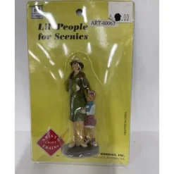 Aristo-Craft 60063 G Scale Lil' People For Scenics Woman with Toddler - Model Train Junction: Quality Parts and Art Supplies