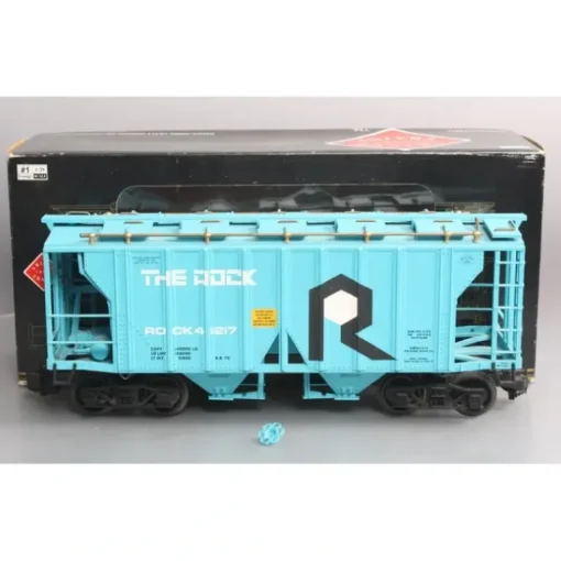 Aristo-Craft 41217 G Scale Rock Island 2-Bay Covered Hopper - Model Train Junction: Quality Parts and Art Supplies