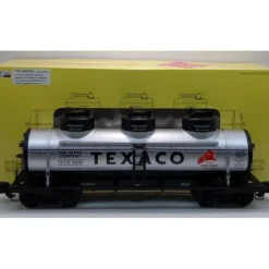 Aristo-Craft 41615 G Scale Texaco Triple Dome Tank Car LN/Box - Model Train Junction: Quality Parts and Art Supplies