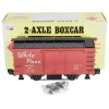 Aristo-Craft 40315 G Scale White Pass & Yukon 20' Boxcar #80 - Model Train Junction: Quality Parts and Art Supplies