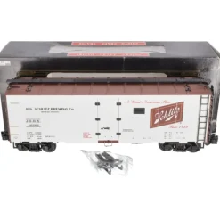 Aristo-Craft 46202 G Schlitz Refrigerator Car (Plastic Wheels) - Model Train Junction: Quality Parts and Art Supplies