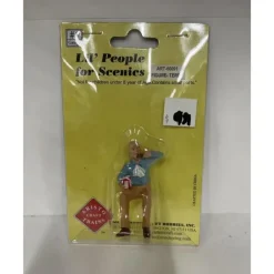 Aristo-Craft 60091 G Seated Man Eating Chicken Figure - Model Train Junction: Quality Parts and Art Supplies