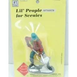 Aristo-Craft 60078 Man Shoveling - Model Train Junction: Quality Parts and Art Supplies