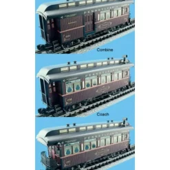 Aristo-Craft 31003-3 PRR Sierra Passenger Car Set - Model Train Junction: Quality Parts and Art Supplies