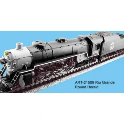 Aristo-Craft 21509 RG 'Round Herald' 2-8-2 Mikado - Model Train Junction: Quality Parts and Art Supplies