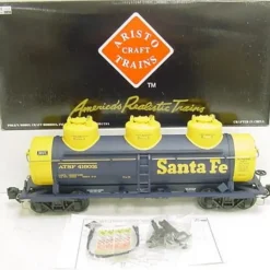 Aristo-Craft 41603 Santa Fe Triple Dome Tank Car - Model Train Junction: Quality Parts and Art Supplies
