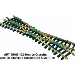 Aristo-Craft 30400 USA Style 19.5 Degree Crossing - Model Train Junction: Quality Parts and Art Supplies