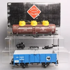 Aristo-Craft & 22401 & 41601 LGB G Scale Freight Cars [2] VG - Model Train Junction: Quality Parts and Art Supplies