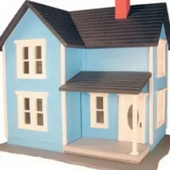 Aristo-Craft 7203C Farmhouse - Blue W/White Trim - Model Train Junction: Quality Parts and Art Supplies