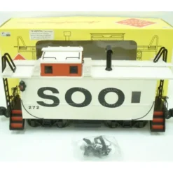 Aristo-Craft 42138C SOO Line Long Steel Caboose - Model Train Junction: Quality Parts and Art Supplies