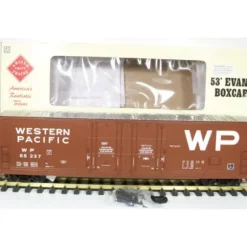Aristo-Craft 50092P Western Pacific 53' Evans Boxcar - Model Train Junction: Quality Parts and Art Supplies