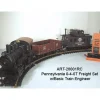 Aristo-Craft 28001RC PRR 0-4-0 G Gauge Steam Freight Starter Train Set - Model Train Junction: Quality Parts and Art Supplies