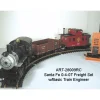 Aristo-Craft 28009RC Santa Fe 0-4-0 G Gauge Steam Freight Starter Train Set - Model Train Junction: Quality Parts and Art Supplies