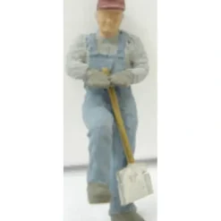 Arttista 1288 O Man Digging Pewter Figure - Model Train Junction: Quality Parts and Art Supplies
