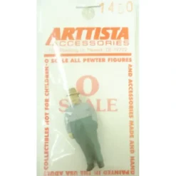 Arttista 1480 O Railroad Freight Agent Pewter Figure Hand Painted - Model Train Junction: Quality Parts and Art Supplies