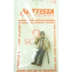 Arttista 5008 O Scale Hobo Clown Pewter Figure - Model Train Junction: Quality Parts and Art Supplies