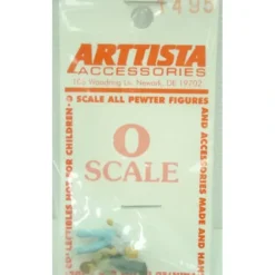 Arttista 1495 O Scale Pewter Two Kids for Pedal Boat - Model Train Junction: Quality Parts and Art Supplies