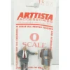 Arttista 1358 O Wealthy Senior Couple Pewter Figures (Set of 2) - Model Train Junction: Quality Parts and Art Supplies