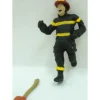 Arttista 1316 Running Firefighter with Ax Pewter Figure - Model Train Junction: Quality Parts and Art Supplies