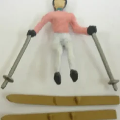 Arttista 1396 Woman Skiing Pewter Figure - Model Train Junction: Quality Parts and Art Supplies