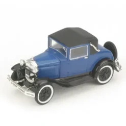 Athearn 26385 1:87 HO Blue Ford Model A Sport Coupe - Model Train Junction: Quality Parts and Art Supplies