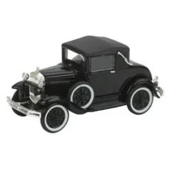 Athearn 26380 1:87 HO Ready To Roll Black Ford Model A Sport Coupe - Model Train Junction: Quality Parts and Art Supplies